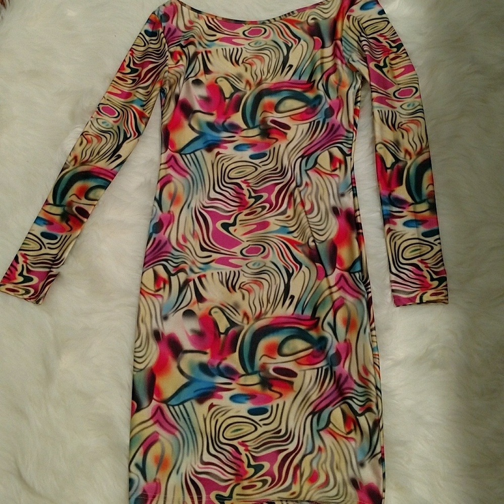 Sexy fitted stretchy dress